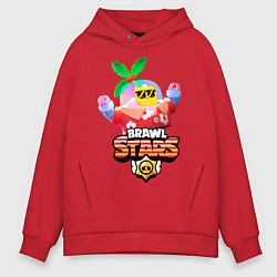 Мужское худи оверсайз BRAWL STARS TROPICAL SPROUT