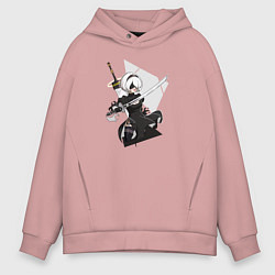 Мужское худи оверсайз Nier Automata