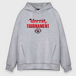 Мужское худи оверсайз Unreal Tournament