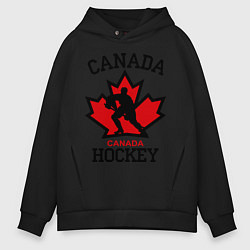 Мужское худи оверсайз Canada Hockey