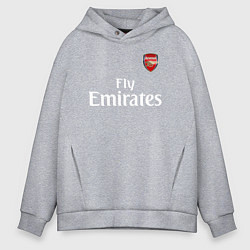 Толстовка оверсайз мужская ARSENAL, цвет: меланж