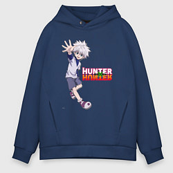 Мужское худи оверсайз Киллуа Hunter x Hunter