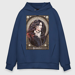 Мужское худи оверсайз The Witcher, Yennefer