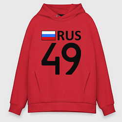 Мужское худи оверсайз RUS 49
