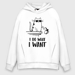 Мужское худи оверсайз I do what i want