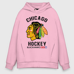 Мужское худи оверсайз CHICAGO BLACKHAWKS NHL