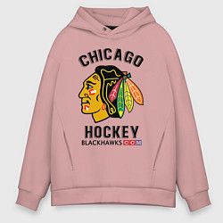 Мужское худи оверсайз CHICAGO BLACKHAWKS NHL