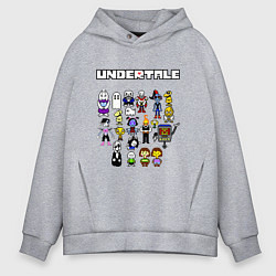 Мужское худи оверсайз UNDERTALE