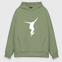 Мужское худи оверсайз Самокат фристайл NOHANDER