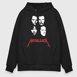 Мужское худи оверсайз Metallica