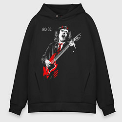 Мужское худи оверсайз ACDC Angus Young