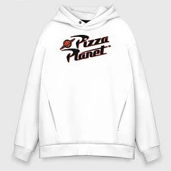 Мужское худи оверсайз Pizza Planet