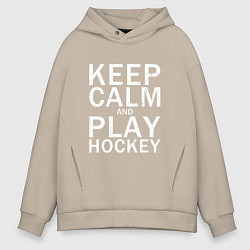 Мужское худи оверсайз K C a Play Hockey