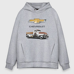 Мужское худи оверсайз HOT ROD CHEVROLET