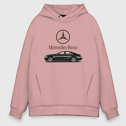 Мужское худи оверсайз Mersedes-Benz
