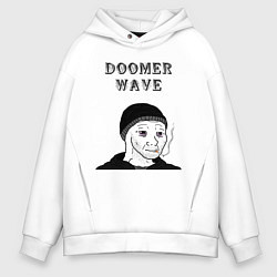 Мужское худи оверсайз Doomer Wave