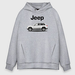 Мужское худи оверсайз Jeep