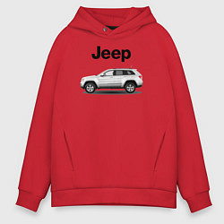 Мужское худи оверсайз Jeep