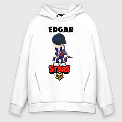 Мужское худи оверсайз BRAWL STARS EDGAR