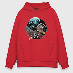 Мужское худи оверсайз Get Lucky