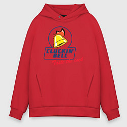 Толстовка оверсайз мужская CLUCKIN BELL GTA, цвет: красный