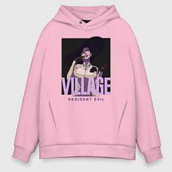 Мужское худи оверсайз Resident evil vampire