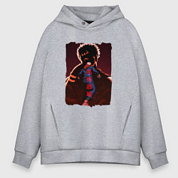 Мужское худи оверсайз JUJUTSU KAISEN SUKUNA