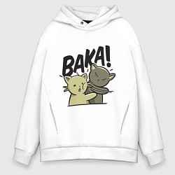Мужское худи оверсайз Baka!