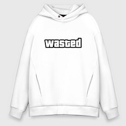 Мужское худи оверсайз WASTED