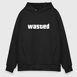 Мужское худи оверсайз WASTED