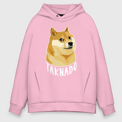 Мужское худи оверсайз ПЕС МЕМTAKNADO