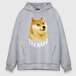 Мужское худи оверсайз ПЕС МЕМTAKNADO