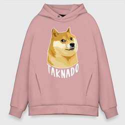 Мужское худи оверсайз ПЕС МЕМTAKNADO