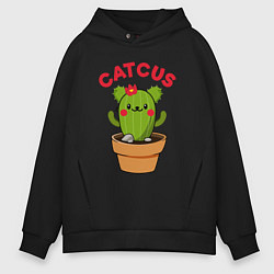 Мужское худи оверсайз Catcus