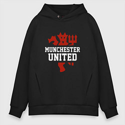 Мужское худи оверсайз Manchester United Red Devils