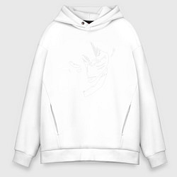 Мужское худи оверсайз Луффи из аниме One Piece