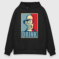 Мужское худи оверсайз Bender