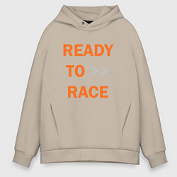 Мужское худи оверсайз KTM READY TO RACE спина Z