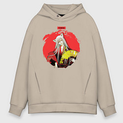 Мужское худи оверсайз Red Tomoe