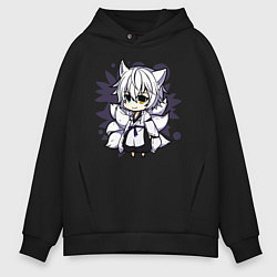 Мужское худи оверсайз Kitsune Chibi