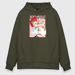 Мужское худи оверсайз Cowboy Bebop Эдвард и Эйн