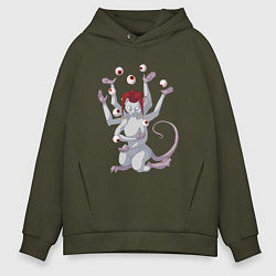 Мужское худи оверсайз Крысиный шут