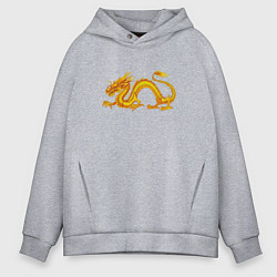 Мужское худи оверсайз Дракон