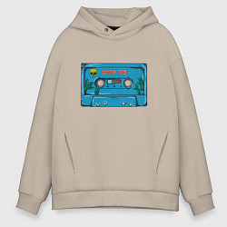 Толстовка оверсайз мужская Кассета Сектор Газа, цвет: миндальный