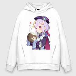 Мужское худи оверсайз Ци Ци Кокосовое молоко