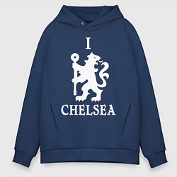 Мужское худи оверсайз I LOVE CHELSEA