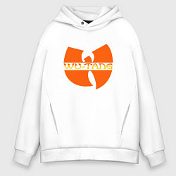 Толстовка оверсайз мужская Wu-Tang Orange, цвет: белый