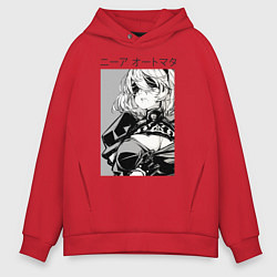 Мужское худи оверсайз Nier automata-replicant