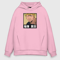 Мужское худи оверсайз Onizuka face