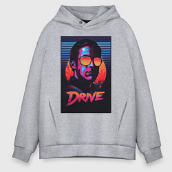 Мужское худи оверсайз Драйв фильм